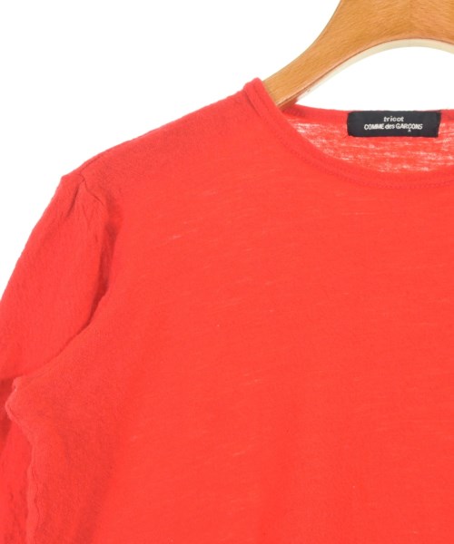 tricot COMME des GARCONS（トリココムデギャルソン）Tシャツ・カットソー 赤 サイズ:-(L位) レディース/2200724391059