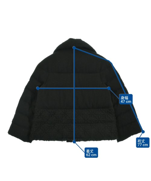 tricot COMME des GARCONS（トリココムデギャルソン）ダウンジャケット/ダウンベスト 黒 サイズ:M レディース/2200724755011