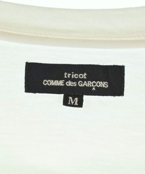 tricot COMME des GARCONS（トリココムデギャルソン）Tシャツ・カットソー 白 サイズ:M レディース/2200725126056