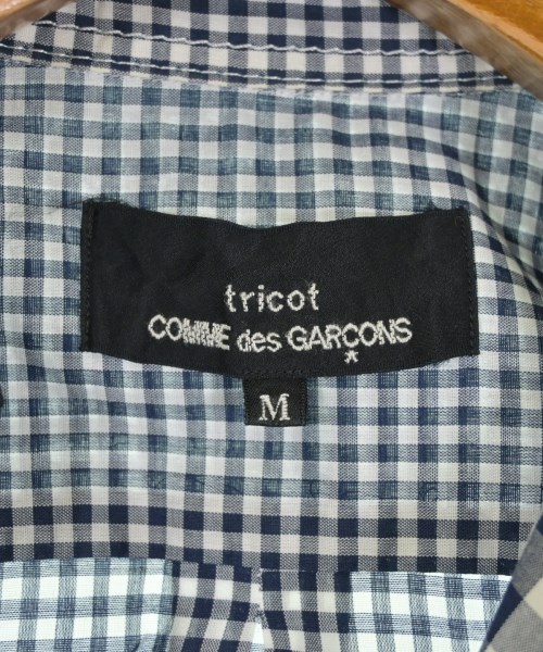 tricot COMME des GARCONS（トリココムデギャルソン）カジュアルシャツ 紺 サイズ:M レディース/2200725126063