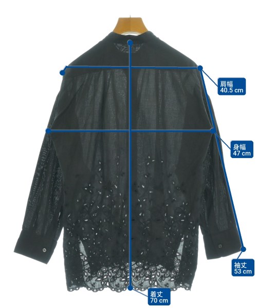 tricot COMME des GARCONS（トリココムデギャルソン）ブラウス 黒 サイズ:M レディース/2200724726073