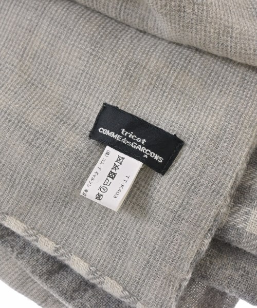 tricot COMME des GARCONS（トリココムデギャルソン）マフラー グレー サイズ:- レディース/2200726525063