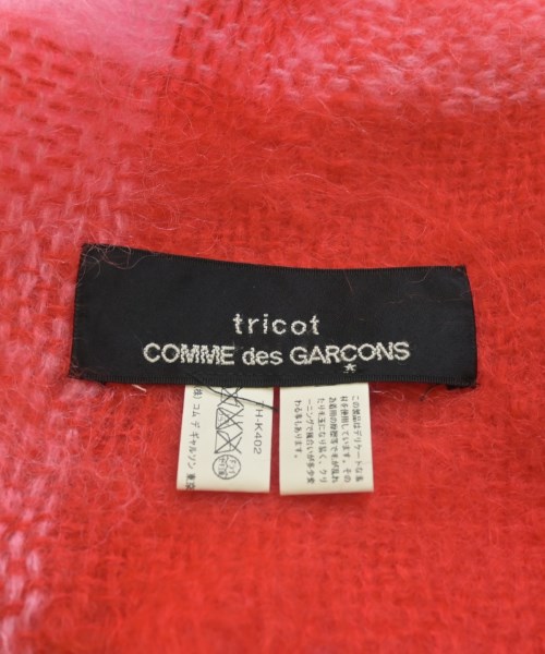 tricot COMME des GARCONS（トリココムデギャルソン）マフラー 赤 サイズ:- レディース/2200720081114