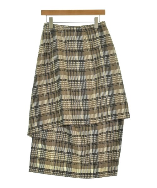 tricot COMME des GARCONS（トリココムデギャルソン）ロング・マキシ丈スカート 茶 サイズ:M レディース/2200720851113