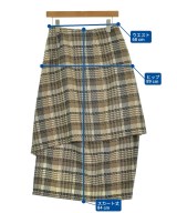 tricot COMME des GARCONS（トリココムデギャルソン）ロング・マキシ丈スカート 茶 サイズ:M レディース/2200720851113