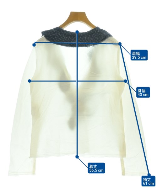 tricot COMME des GARCONS（トリココムデギャルソン）ブラウス 白 サイズ:M レディース/2200720851137