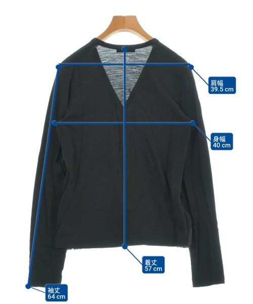 tricot COMME des GARCONS（トリココムデギャルソン）カーディガン 黒 サイズ:F レディース/2200726732027
