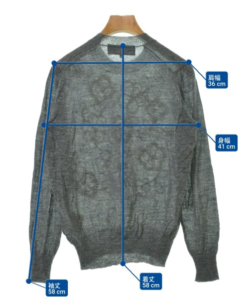 tricot COMME des GARCONS（トリココムデギャルソン）ニット・セーター グレー サイズ:S レディース/2200726872037