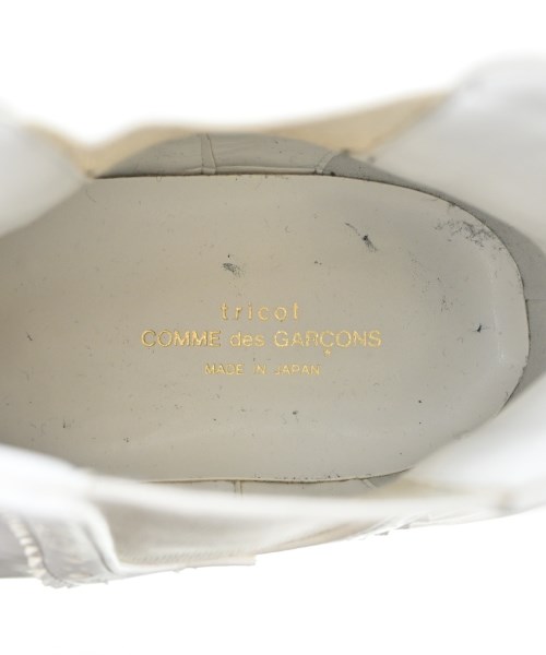 tricot COMME des GARCONS（トリココムデギャルソン）ブーツ 白 サイズ:22.5cm レディース/2200725415174