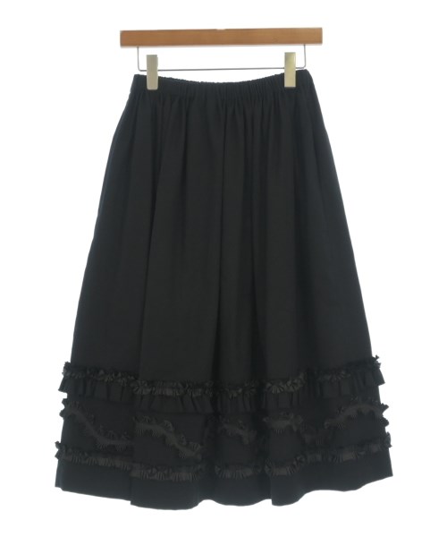 tricot COMME des GARCONS（トリココムデギャルソン）ロング・マキシ丈スカート 黒 サイズ:-(M位) レディース/2200727139023