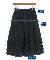 tricot COMME des GARCONS（トリココムデギャルソン）ロング・マキシ丈スカート 黒 サイズ:-(M位) レディース/2200727139023