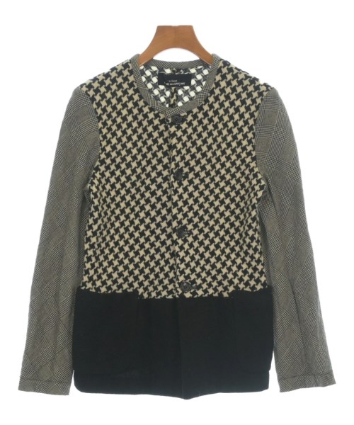 tricot COMME des GARCONS（トリココムデギャルソン）ノーカラージャケット 黒 サイズ:-(M位) レディース/2200727166012
