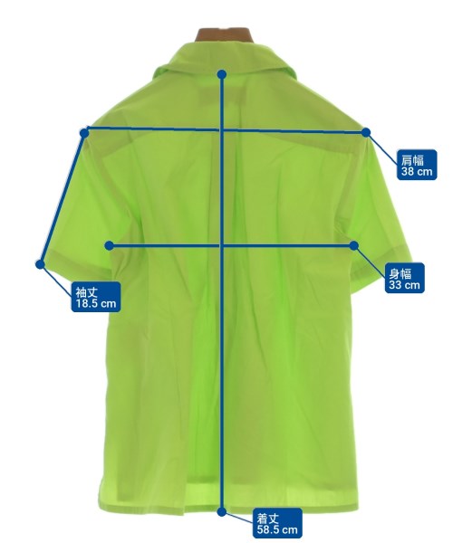 tricot COMME des GARCONS（トリココムデギャルソン）カジュアルシャツ 緑 サイズ:M レディース/2200727166081