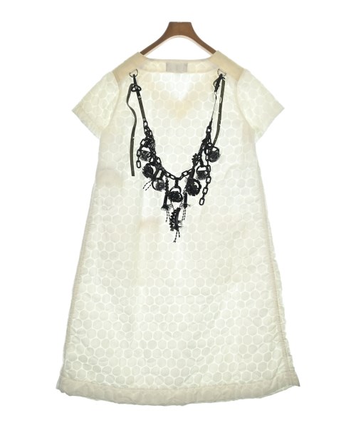 tricot COMME des GARCONS（トリココムデギャルソン）ワンピース 白 サイズ:S レディース/2200722565032