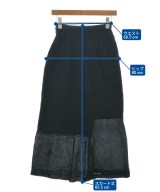 tricot COMME des GARCONS（トリココムデギャルソン）ロング・マキシ丈スカート 黒 サイズ:-(XS位) レディース/2200725175047
