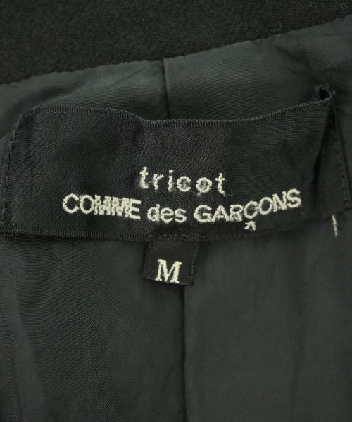 tricot COMME des GARCONS（トリココムデギャルソン）テーラードジャケット 黒 サイズ:M レディース/2200728369030