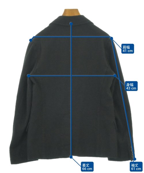 tricot COMME des GARCONS（トリココムデギャルソン）テーラードジャケット 黒 サイズ:M レディース/2200728369030
