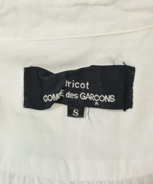 tricot COMME des GARCONS（トリココムデギャルソン）ワンピース 白 サイズ:S レディース/2200728491014