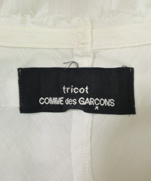 tricot COMME des GARCONS（トリココムデギャルソン）ブラウス 白 サイズ:S レディース/2200728491052
