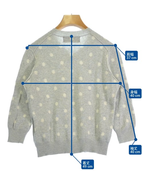 tricot COMME des GARCONS（トリココムデギャルソン）カーディガン グレー サイズ:-(S位) レディース/2200728491069