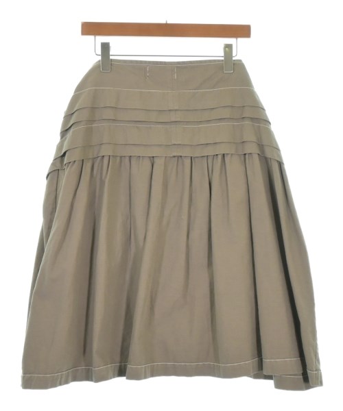 tricot COMME des GARCONS（トリココムデギャルソン）ひざ丈スカート ベージュ サイズ:S レディース/2200728491083