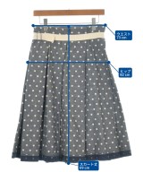 tricot COMME des GARCONS（トリココムデギャルソン）ひざ丈スカート 青 サイズ:S レディース/2200728491090