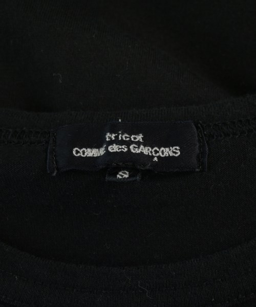 tricot COMME des GARCONS（トリココムデギャルソン）Tシャツ・カットソー 黒 サイズ:S レディース/2200728684010