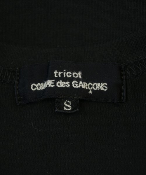 tricot COMME des GARCONS（トリココムデギャルソン）Tシャツ・カットソー 黒 サイズ:S レディース/2200728684027