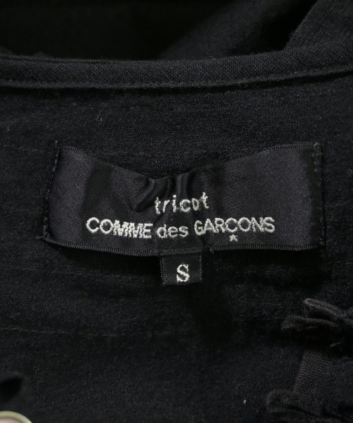 tricot COMME des GARCONS（トリココムデギャルソン）ワンピース 黒 サイズ:S レディース/2200729073035