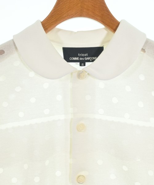 tricot COMME des GARCONS（トリココムデギャルソン）カーディガン 白 サイズ:S レディース/2200729073042