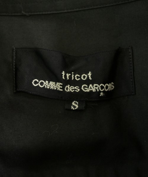 tricot COMME des GARCONS（トリココムデギャルソン）カジュアルシャツ 黒 サイズ:S レディース/2200682311021