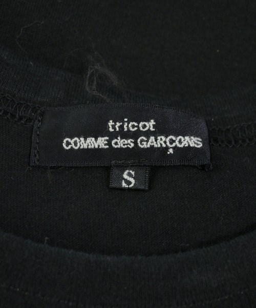 tricot COMME des GARCONS（トリココムデギャルソン）Tシャツ・カットソー 黒 サイズ:S レディース/2200678494059