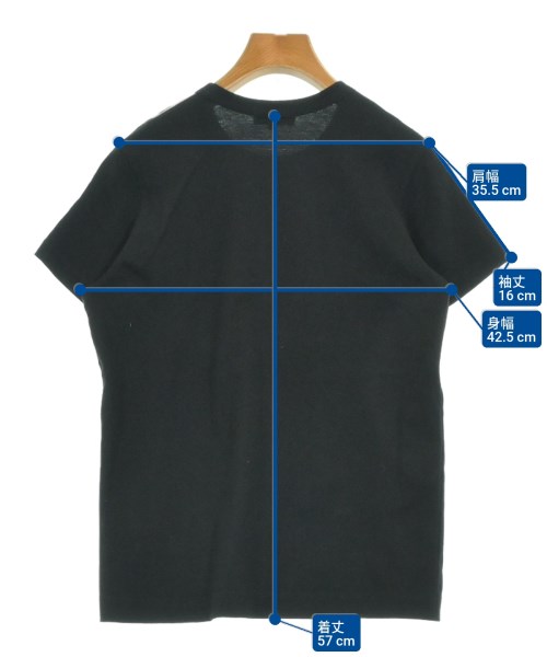 tricot COMME des GARCONS（トリココムデギャルソン）Tシャツ・カットソー 黒 サイズ:S レディース/2200678494059
