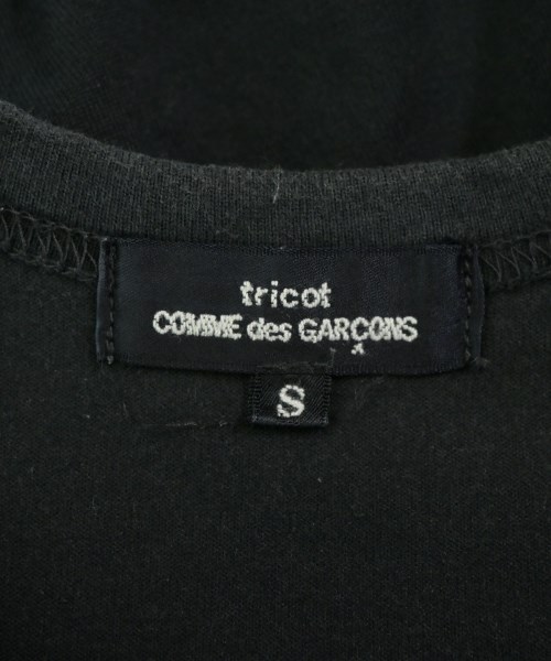 tricot COMME des GARCONS（トリココムデギャルソン）Tシャツ・カットソー 黒 サイズ:S レディース/2200678605066