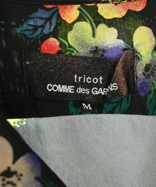 tricot COMME des GARCONS（トリココムデギャルソン）カジュアルシャツ 黒 サイズ:M レディース/2200683436020