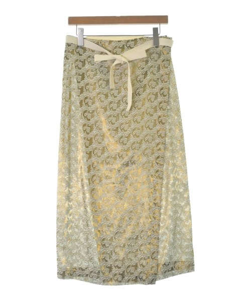 tricot COMME des GARCONS(トリココムデギャルソン)ロング・マキシ丈スカート ゴールド サイズ:-(M位)/2200684598017