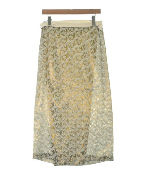 tricot COMME des GARCONS（トリココムデギャルソン）ロング・マキシ丈スカート ゴールド サイズ:-(M位) レディース/2200684598017