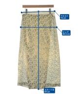 tricot COMME des GARCONS（トリココムデギャルソン）ロング・マキシ丈スカート ゴールド サイズ:-(M位) レディース/2200684598017