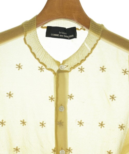 tricot COMME des GARCONS（トリココムデギャルソン）カーディガン ゴールド サイズ:-(M位) レディース/2200684598048