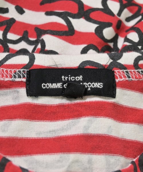 tricot COMME des GARCONS（トリココムデギャルソン）Tシャツ・カットソー 赤 サイズ:M レディース/2200684601069