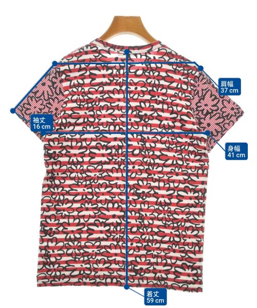 tricot COMME des GARCONS（トリココムデギャルソン）Tシャツ・カットソー 赤 サイズ:M レディース/2200684601069