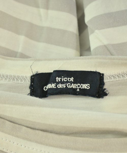 tricot COMME des GARCONS（トリココムデギャルソン）Tシャツ・カットソー 白 サイズ:S レディース/2200684697093