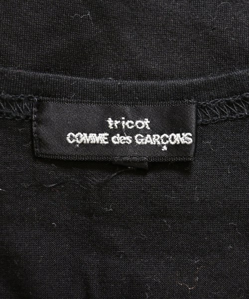 tricot COMME des GARCONS（トリココムデギャルソン）Tシャツ・カットソー 黒 サイズ:S レディース/2200684797052