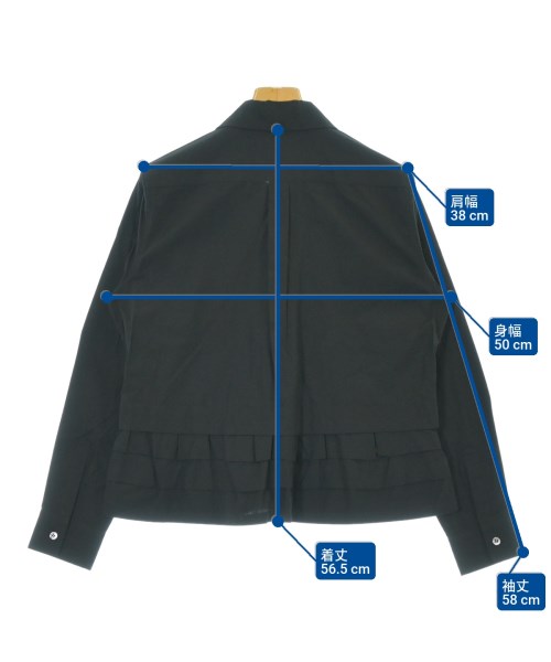 tricot COMME des GARCONS（トリココムデギャルソン）ブラウス 黒 サイズ:M レディース/2200685010044