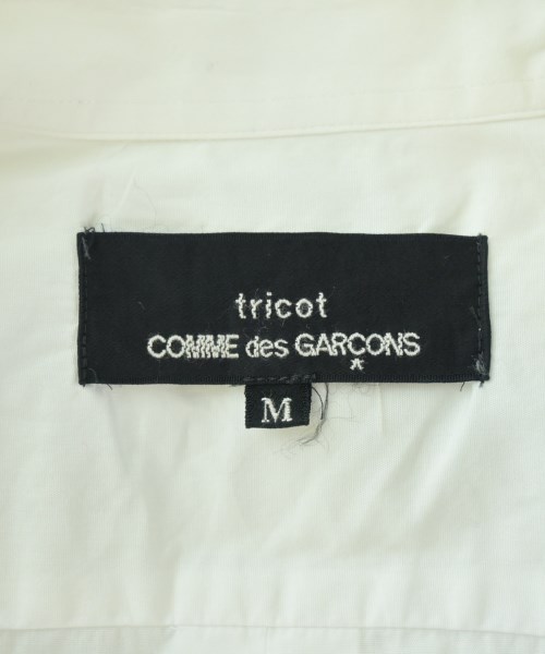 tricot COMME des GARCONS（トリココムデギャルソン）カジュアルシャツ 白 サイズ:M レディース/2200685010068