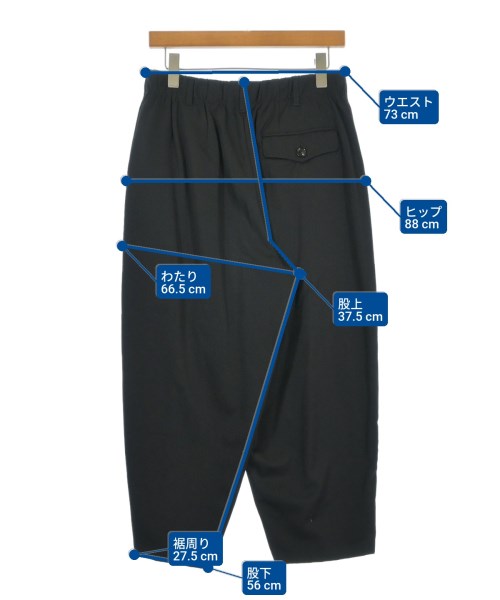 tricot COMME des GARCONS（トリココムデギャルソン）クロップドパンツ 黒 サイズ:M レディース/2200679967040