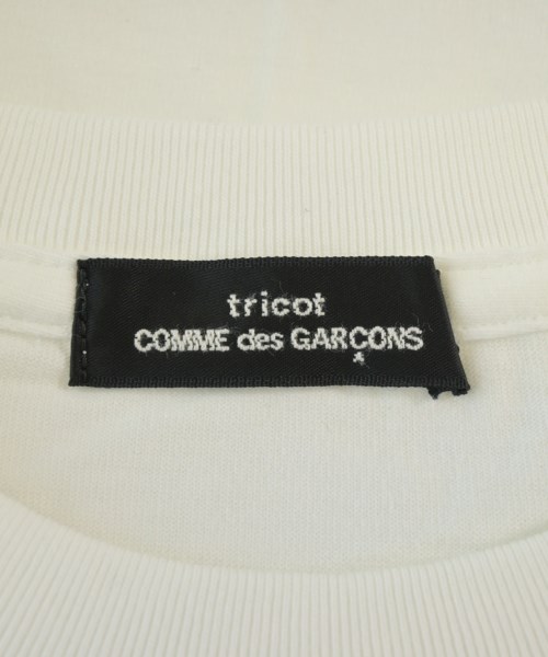 tricot COMME des GARCONS（トリココムデギャルソン）Tシャツ・カットソー 白 サイズ:-(L位) レディース/2200679967064