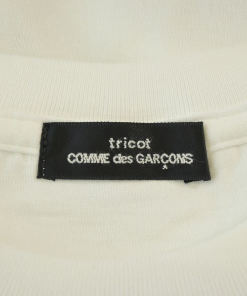 tricot COMME des GARCONS（トリココムデギャルソン）Tシャツ・カットソー 白 サイズ:-(L位) レディース/2200679967071