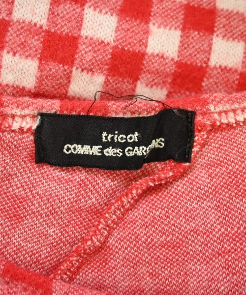 tricot COMME des GARCONS（トリココムデギャルソン）Tシャツ・カットソー 赤 サイズ:F レディース/2200681436015