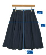 tricot COMME des GARCONS（トリココムデギャルソン）ひざ丈スカート 紺 サイズ:F レディース/2200681436176